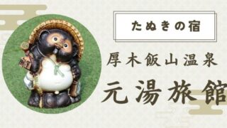 厚木飯山温泉 元湯旅館 たぬきの宿