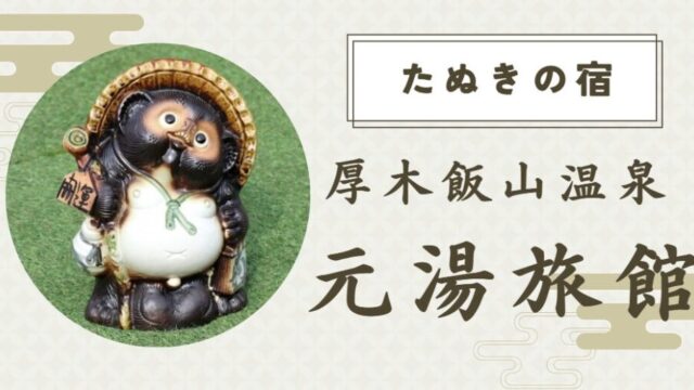 厚木飯山温泉 元湯旅館 たぬきの宿