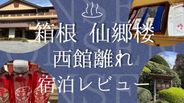 仙郷楼西館離れレビュー